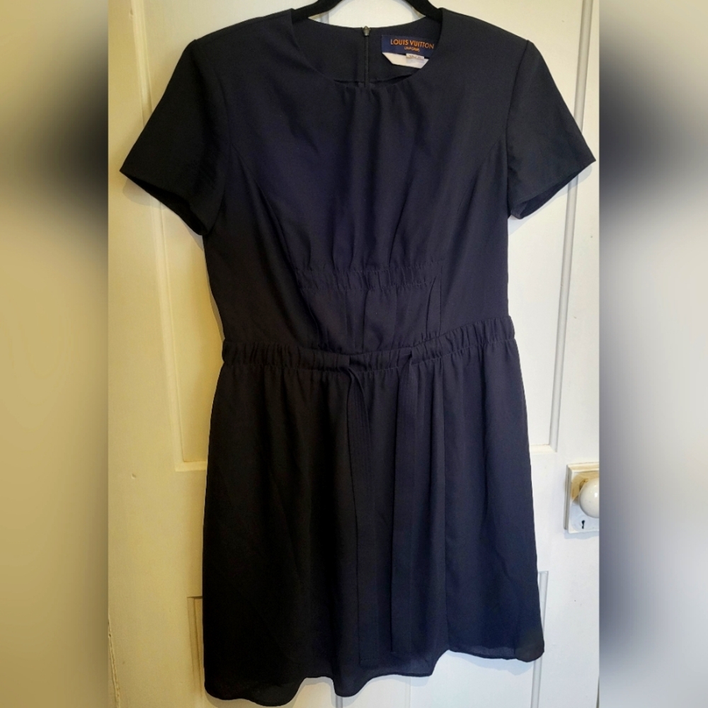 LOUIS VUITTON uniform dress black